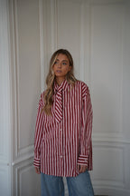 Chemise Cravate Bertille - Rose