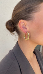 Oorbellen Cubic