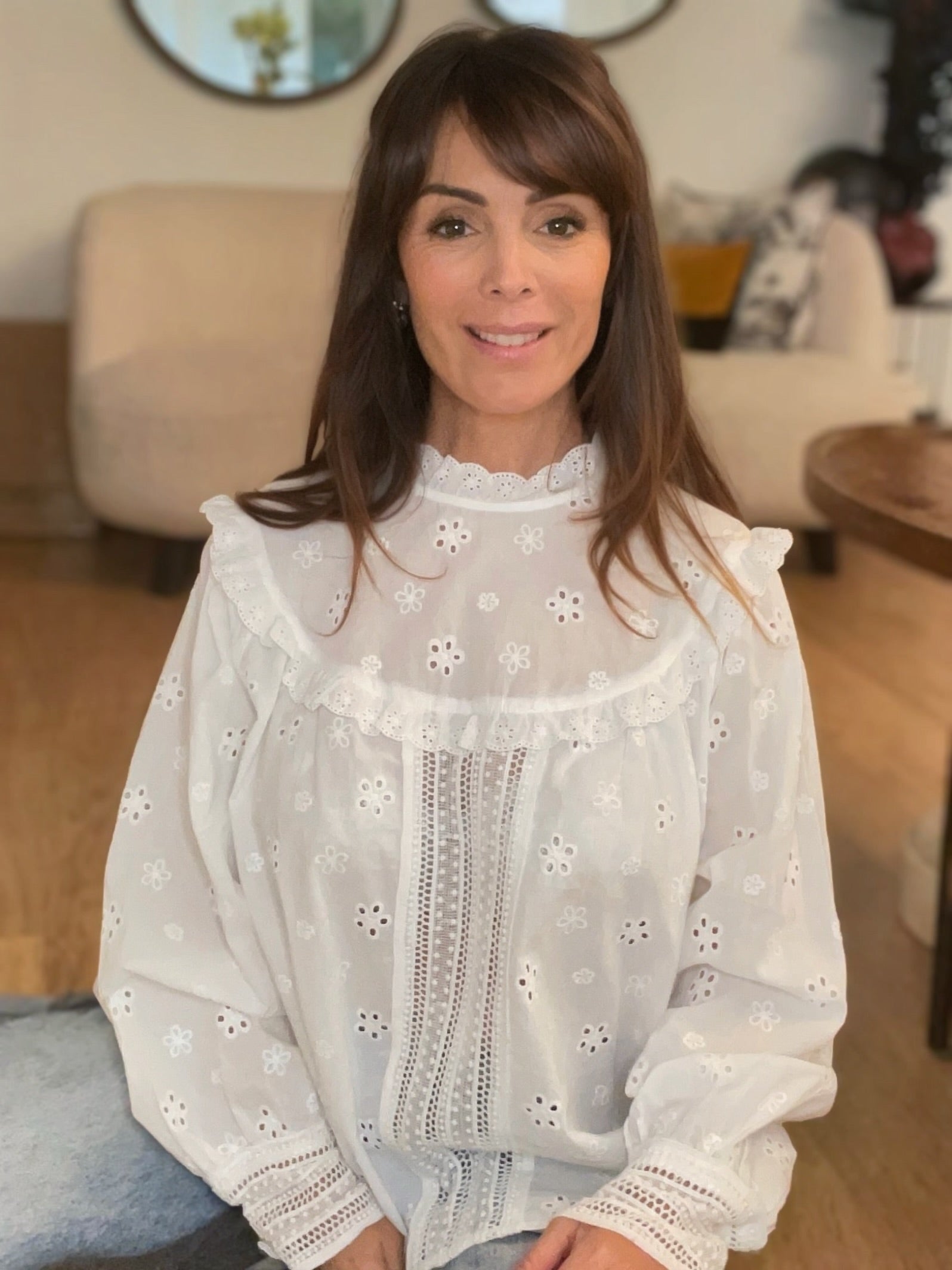 Blouse Eloise - Blanc