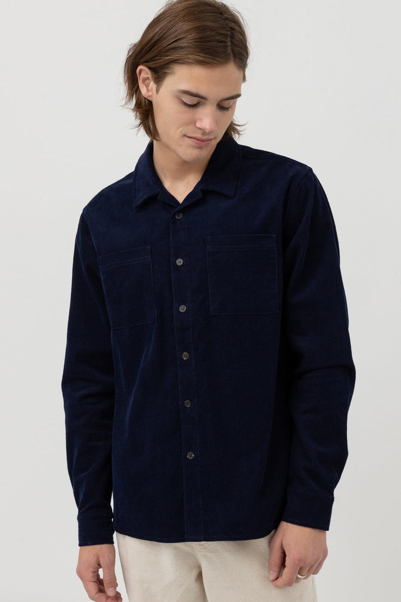 Chemise Corduroy - Navy - Homme