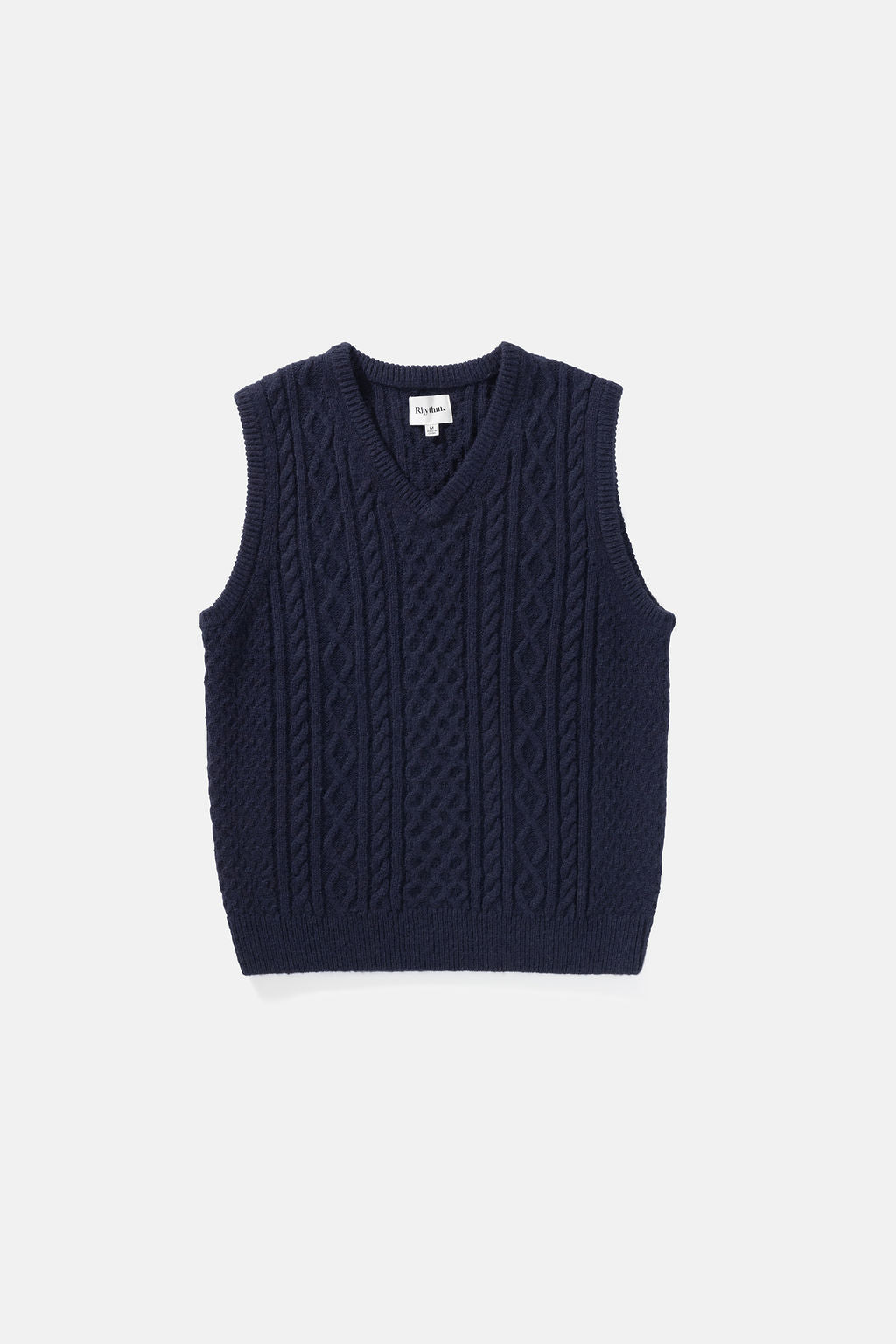 Mohair Jumper Pull Vest - Navy - Men