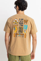 T-Shirt Plant Magic Vintage Ss - Incense - Homme