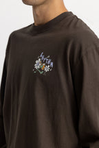 T-Shirt Natural Harmony Vintage Ls - Vintage Black - Homme