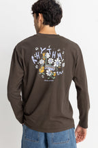 T-Shirt Natural Harmony Vintage Ls - Vintage Black - Homme