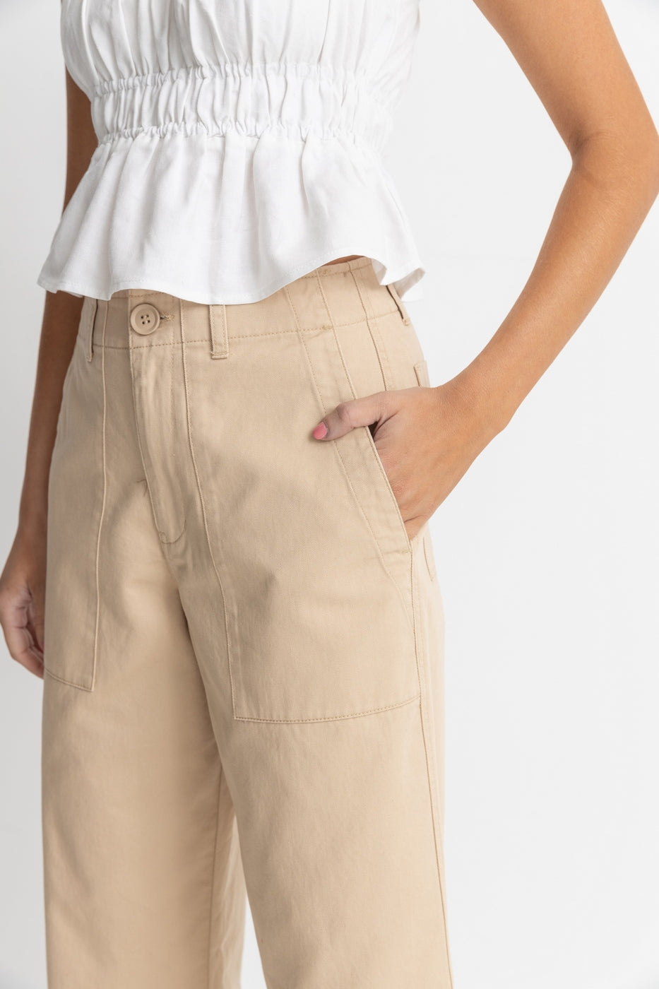 Pantalon Fatigue - Natural - Femme