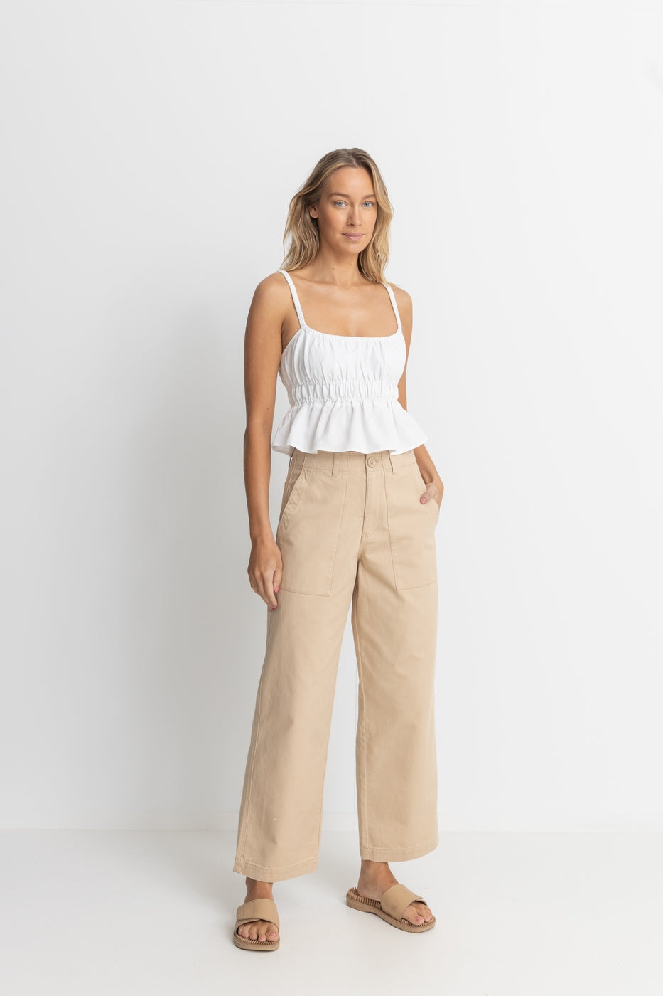 Pantalon Fatigue - Natural - Femme