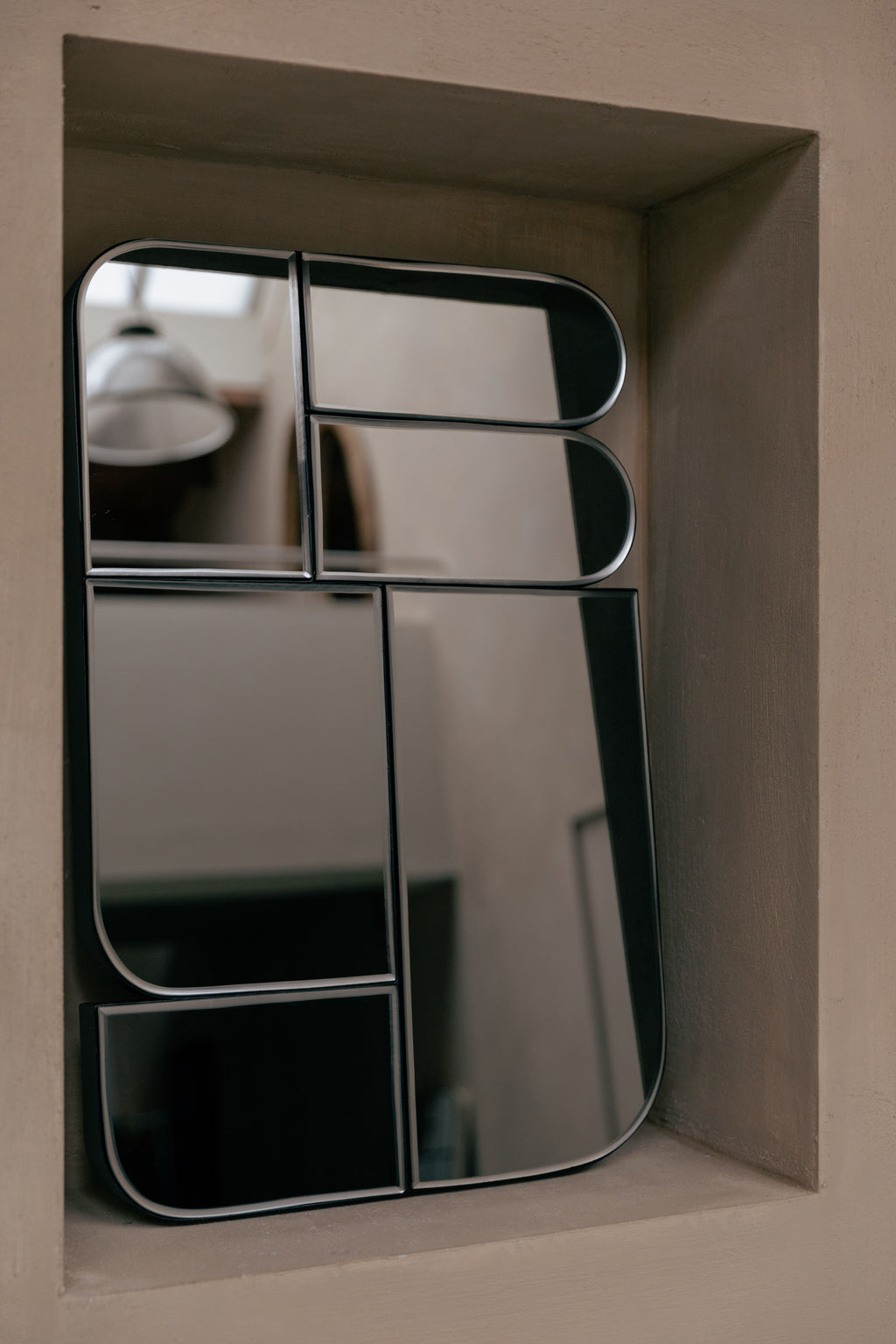 Glamour - Miroir - Fer - Marron Foncé