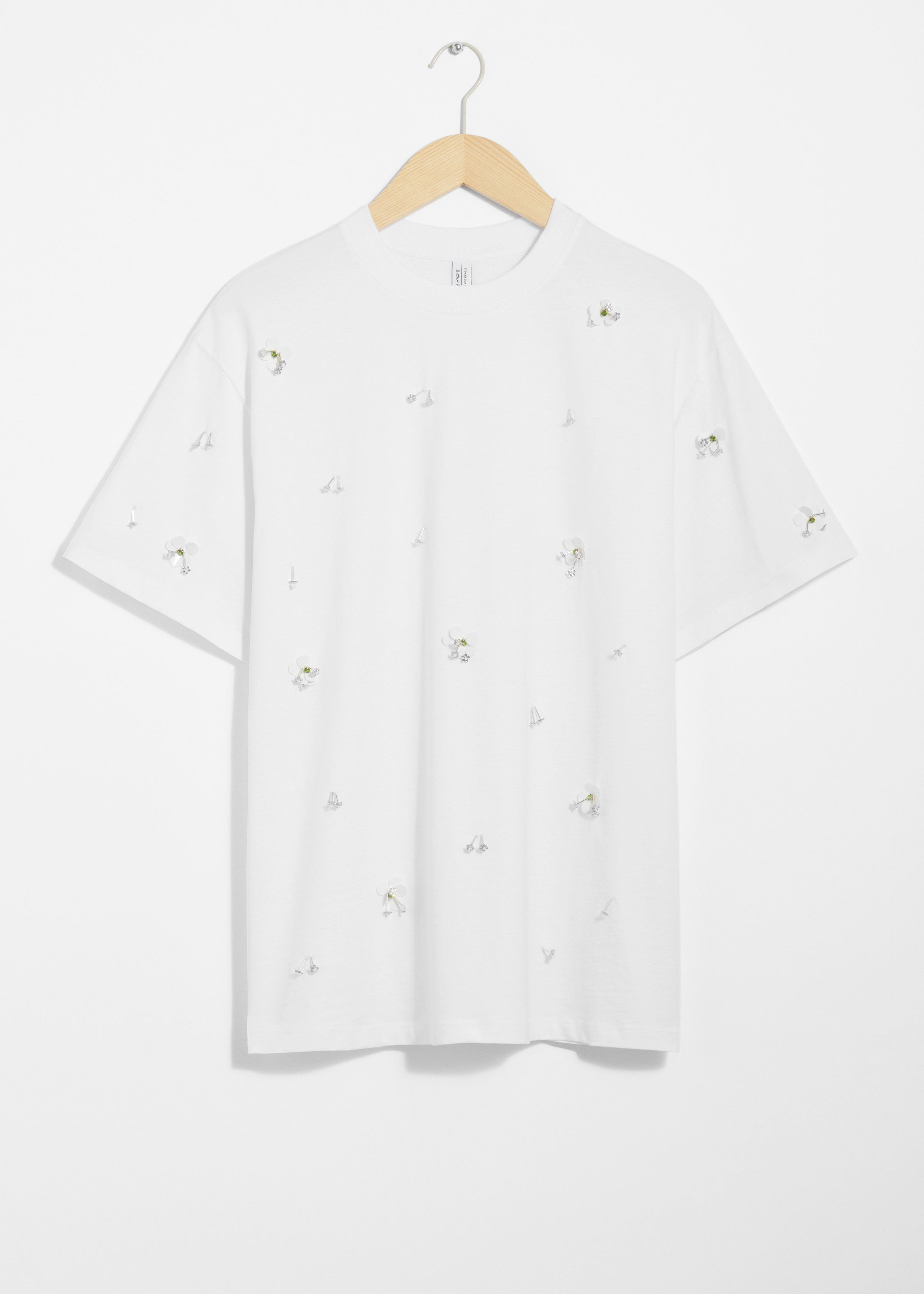 T-Shirt Pa John - Blanc