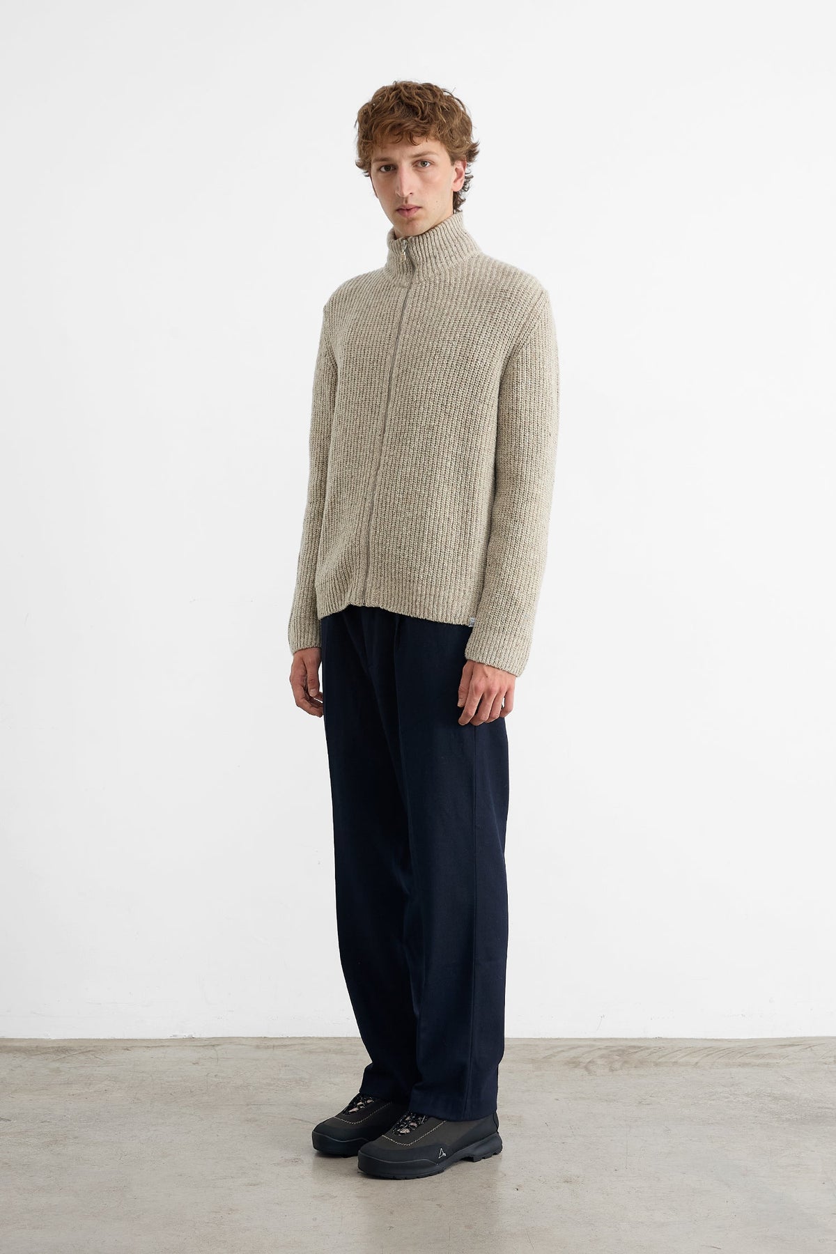 Cardigan Paris Light Grey Melange