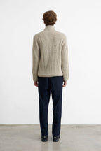 Cardigan Paris Light Grey Melange