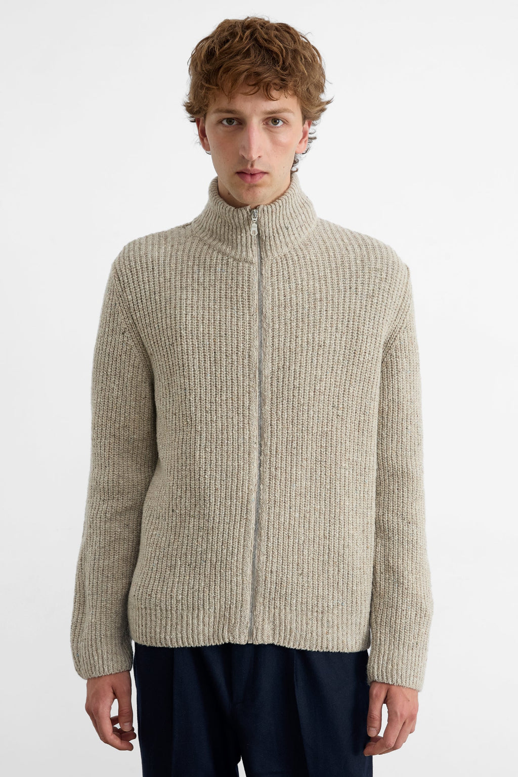 Cardigan Paris Light Grey Melange