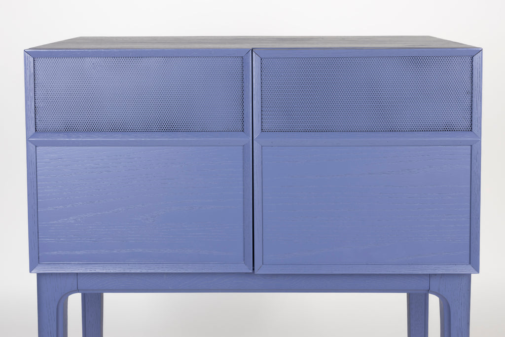 June - Armoire - Placage de chêne - Violet