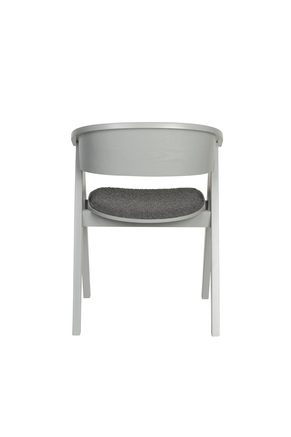 Ndsm - Fauteuil De Salle À Manger - Frêne massif - Gris