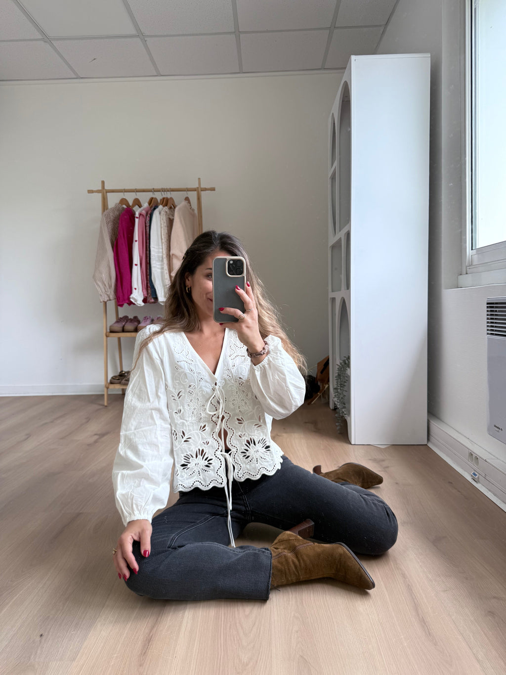 Juliette Embroidered Blouse