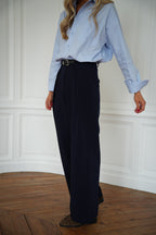 Sandro Marine - Pantalón recto