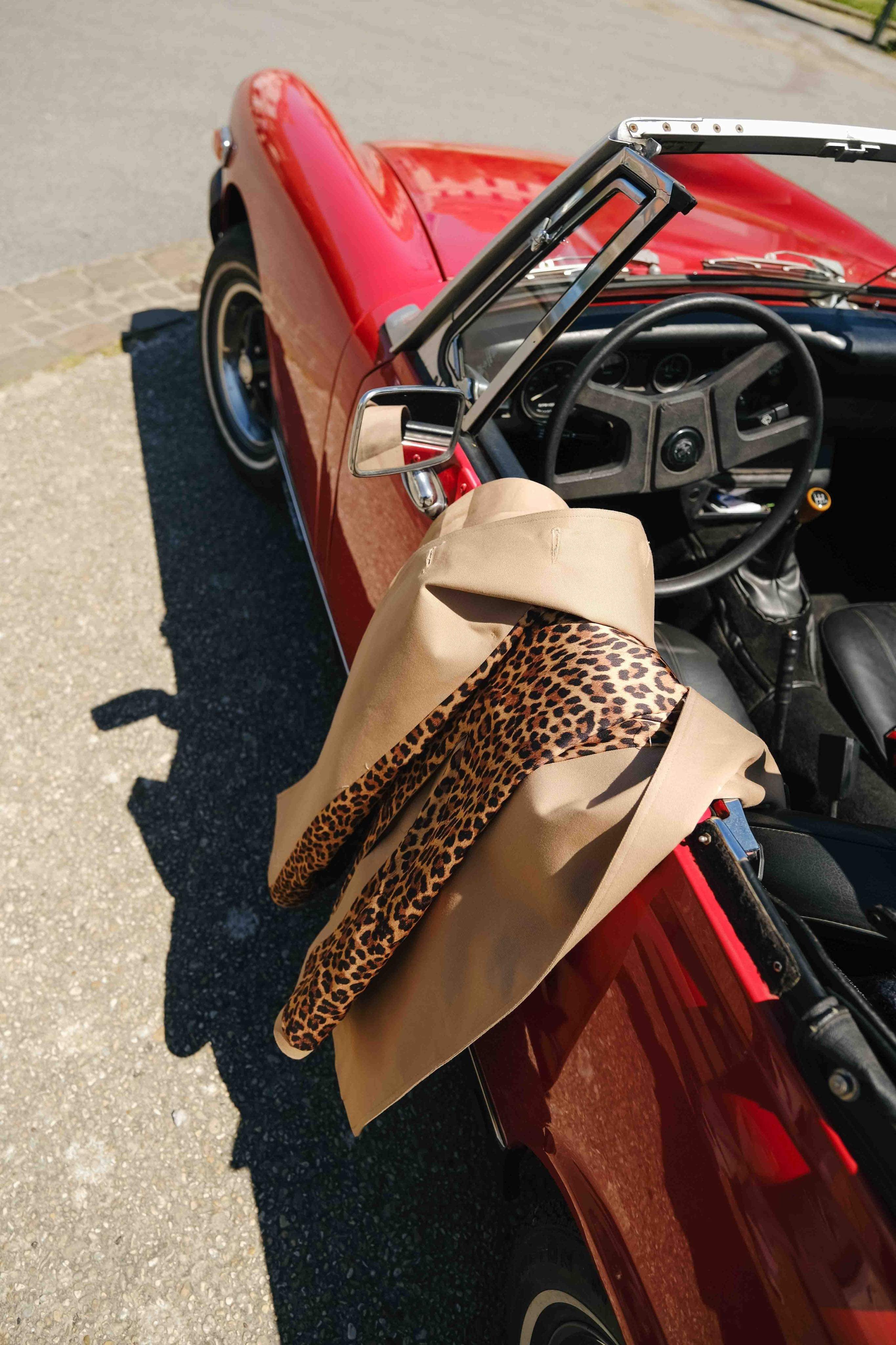 Trench Coat Paul Beige/Leopard