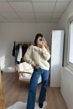 Cardigan Garance Écru