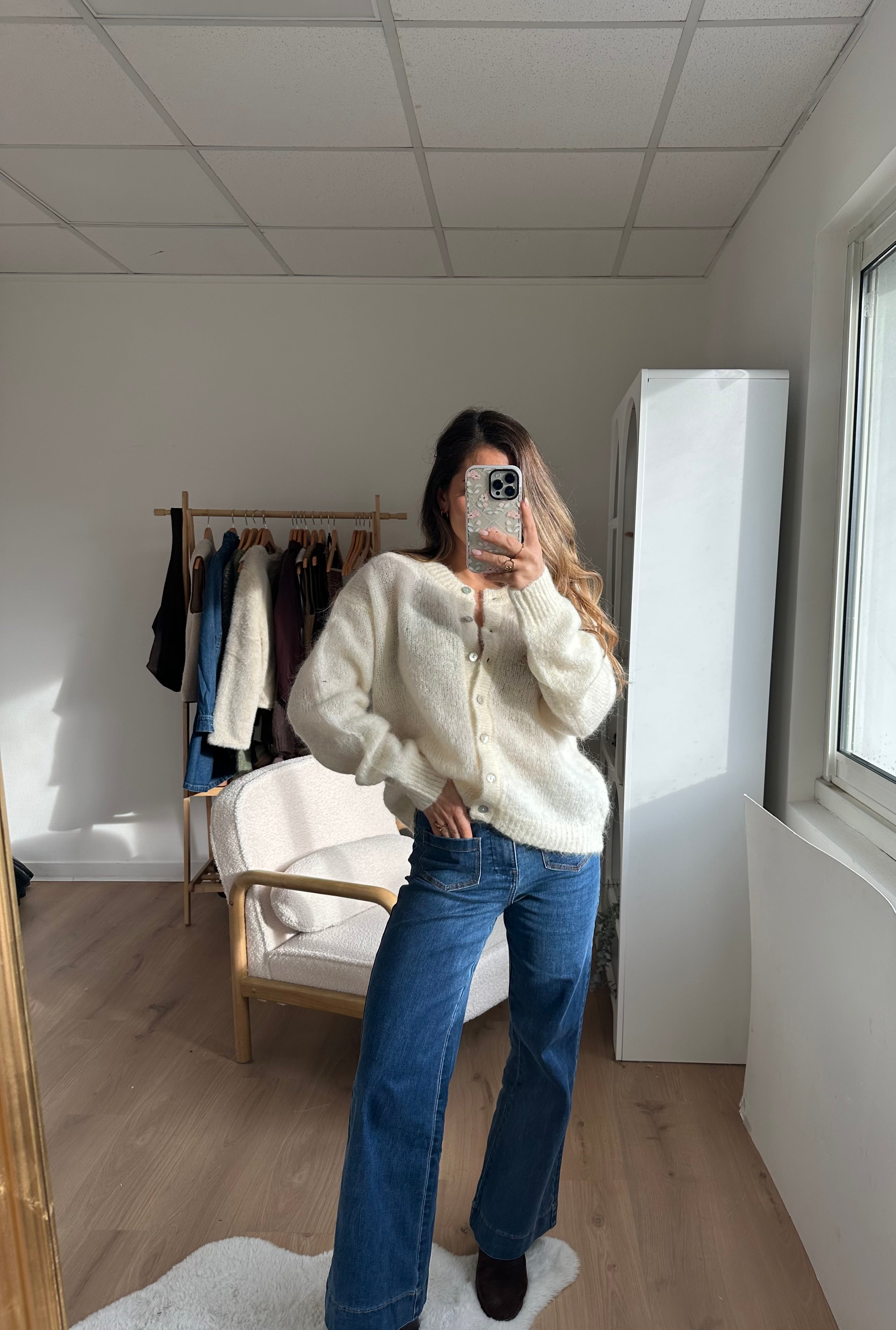 Cardigan Garance Écru