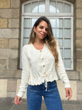 Emma Cardigan Ecru