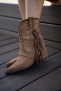Bottines Santiags Arlo - Camel