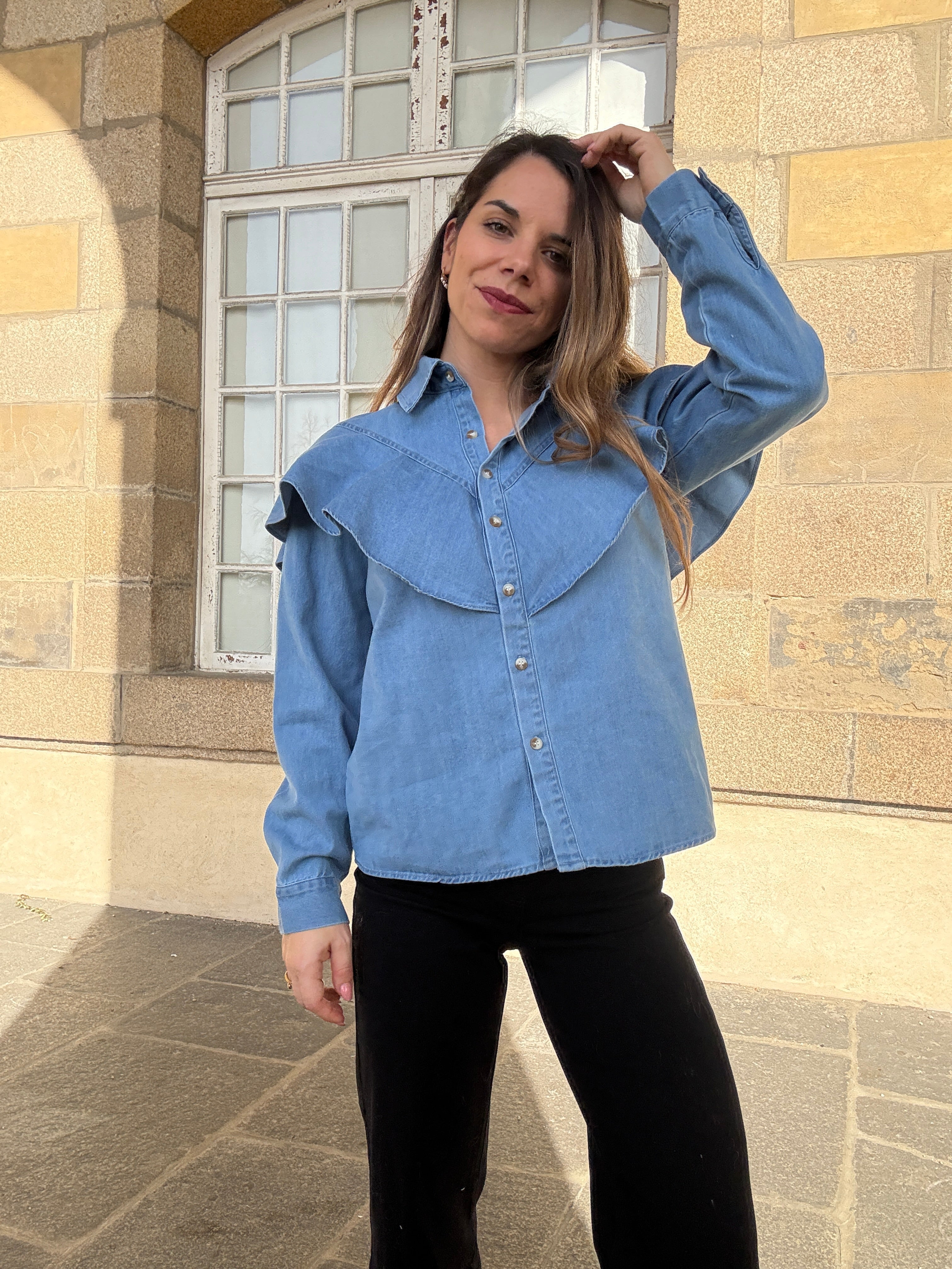 Blusa vaquera Agathe