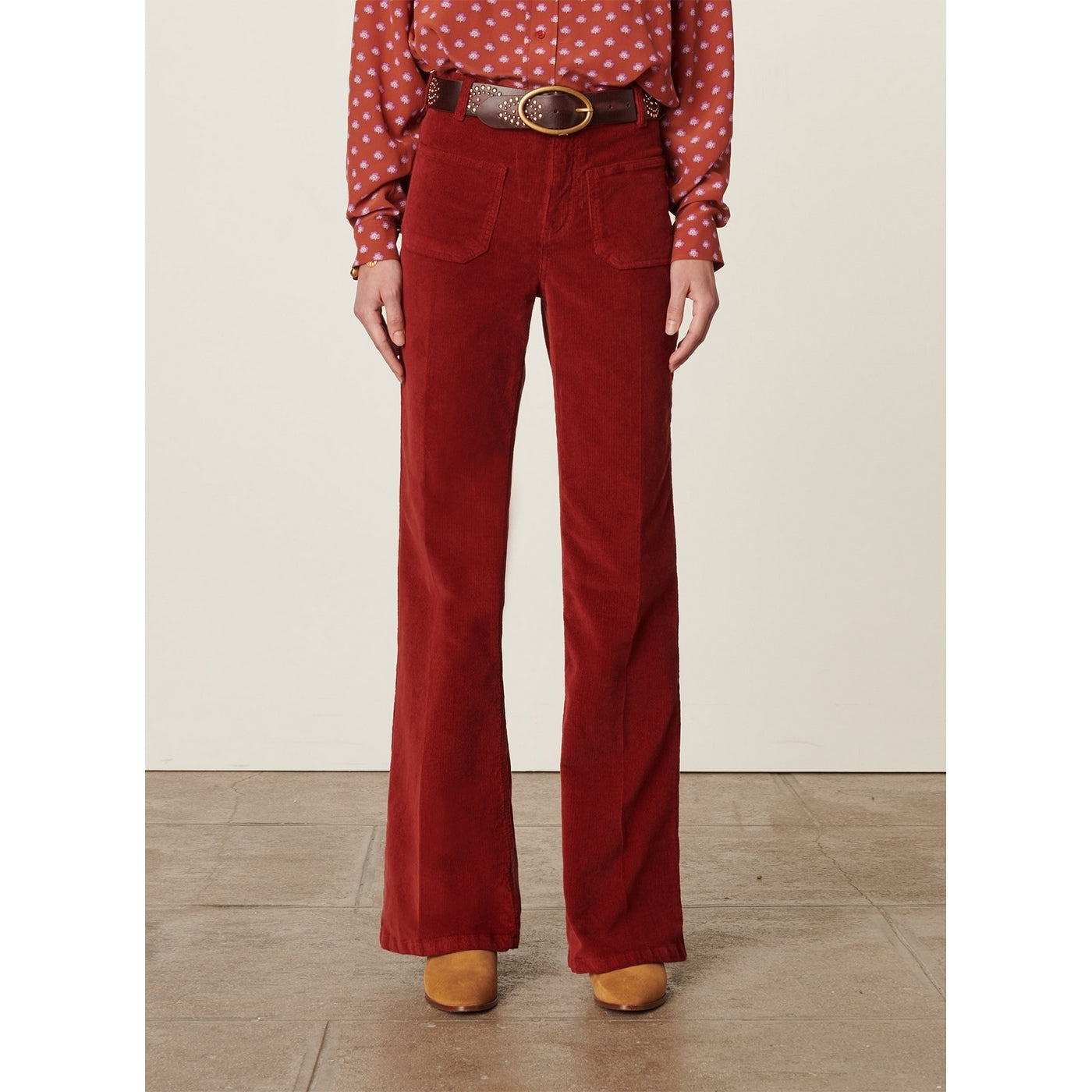 Vanessa Bruno - Pantalon Dompay - Brique