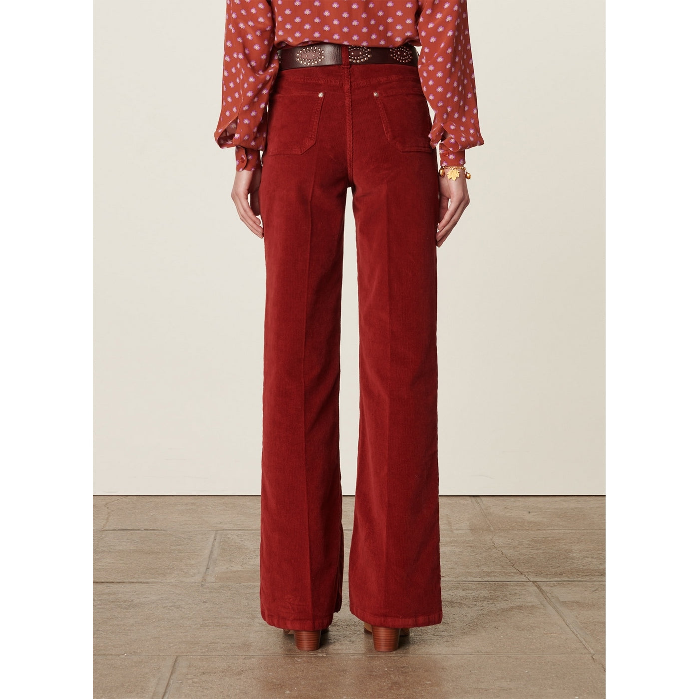 Vanessa Bruno - Pantalon Dompay - Brique