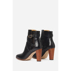 Vanessa Bruno - Leather Ankle Boots - Black