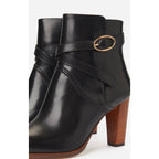 Vanessa Bruno - Leather Ankle Boots - Black