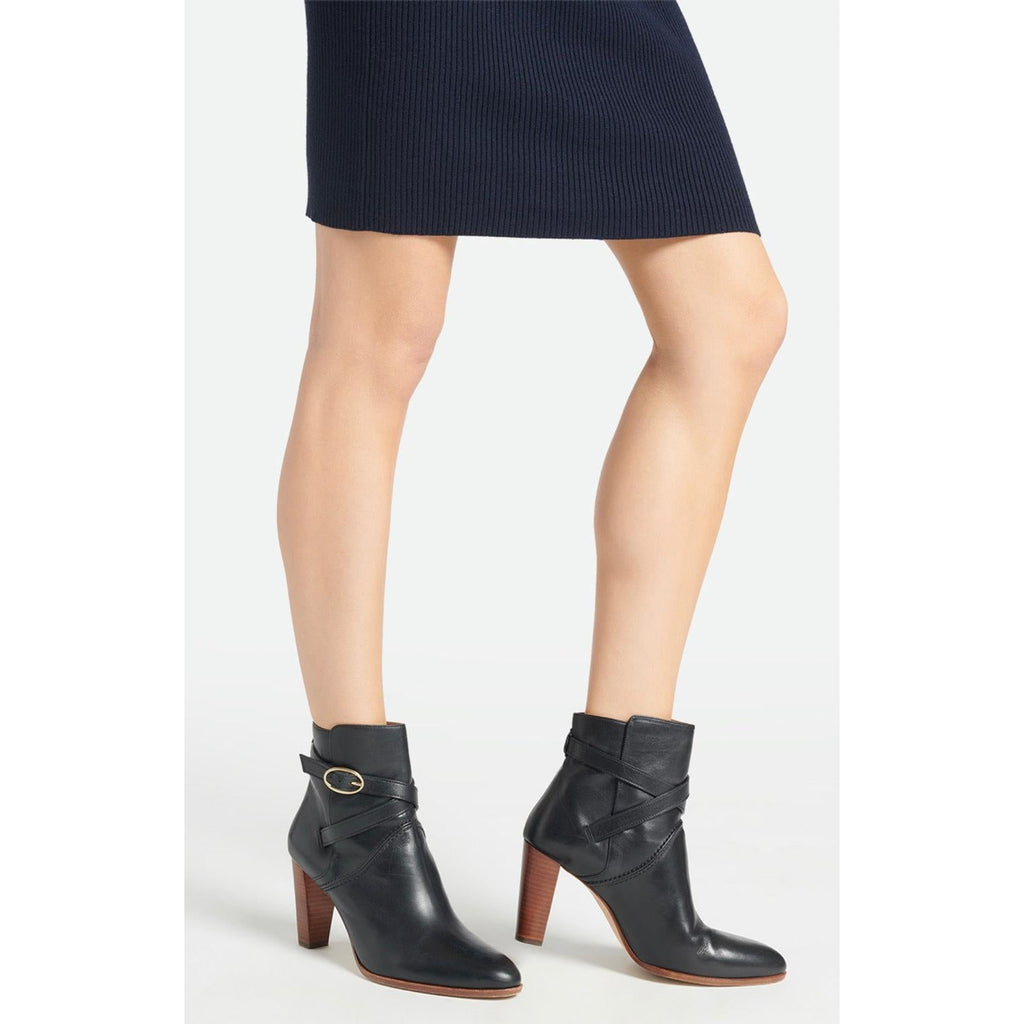 Vanessa Bruno - Leather Ankle Boots - Black