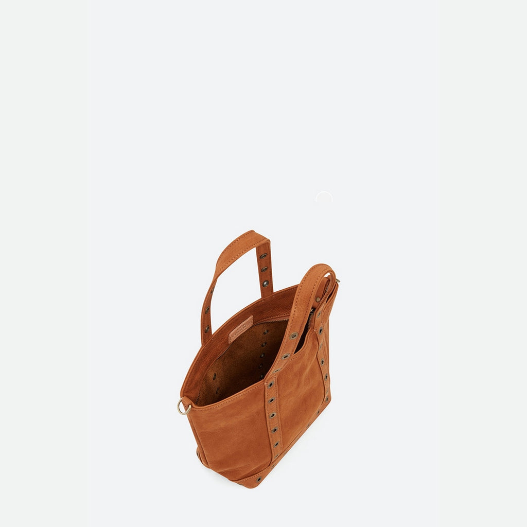 Cabas S In Nubuck - Cognac