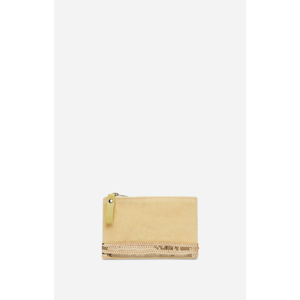 Vanessa Bruno - Linen Pouch - Fresh Butter