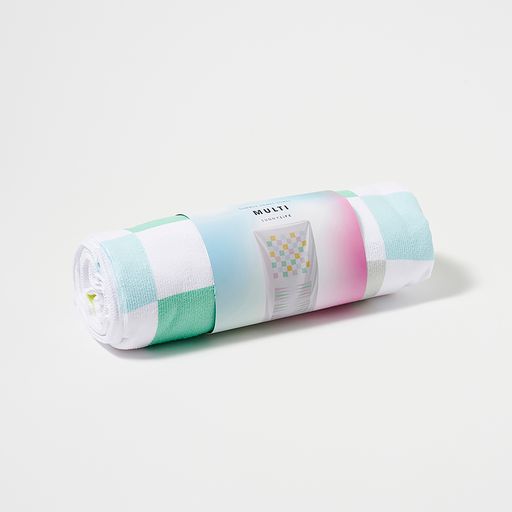 Serviette Microfibre Jeux - Imprimé Fond Blanc