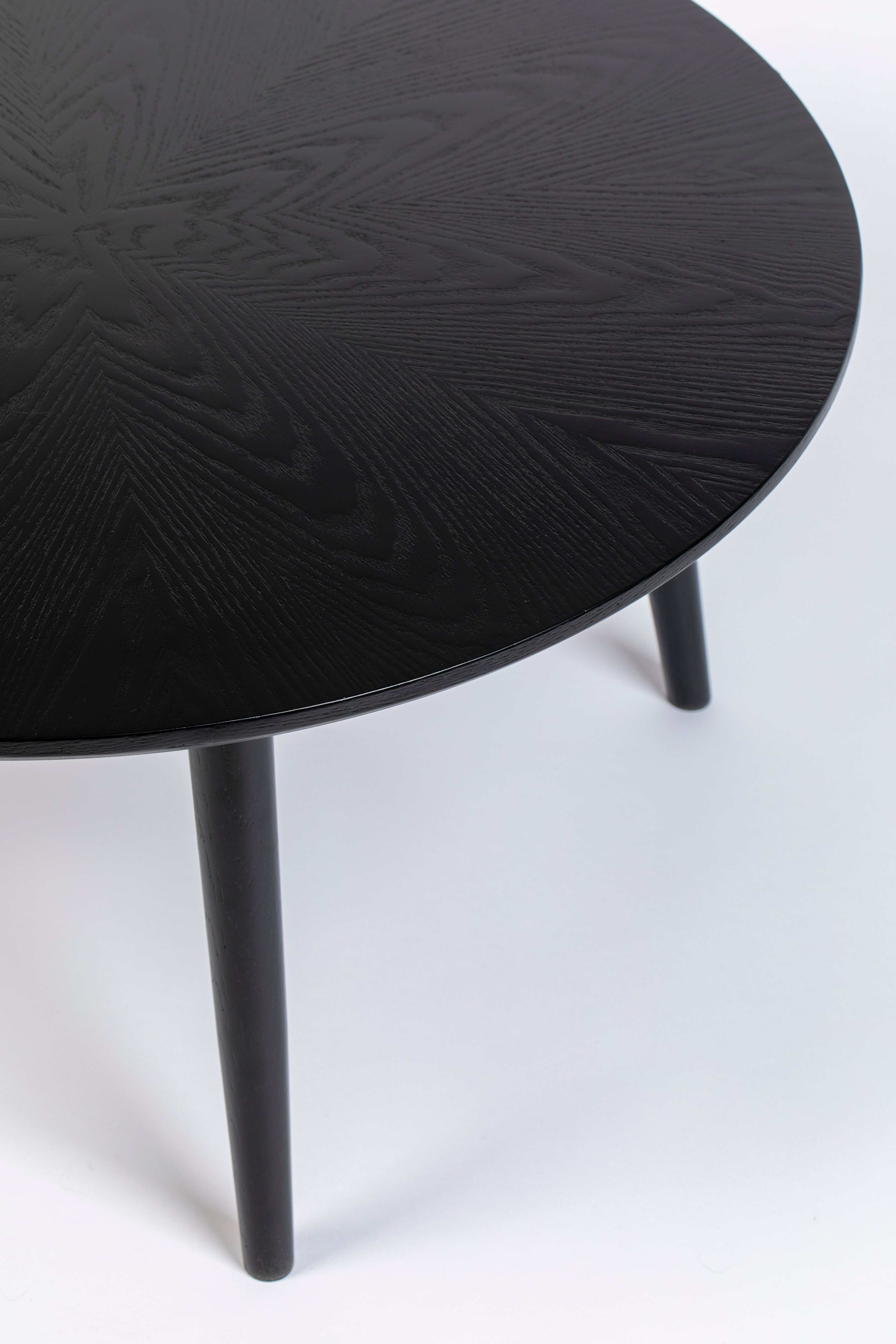 Fabio 120' - Mesa de Comedor - Madera - Negro