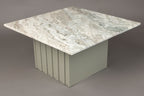 Clayton - Coffee Table - Solid Marble - Green/Beige