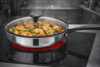 Sauteuse 26cm - Technologie Triplex - Acier Inoxydable - Inox