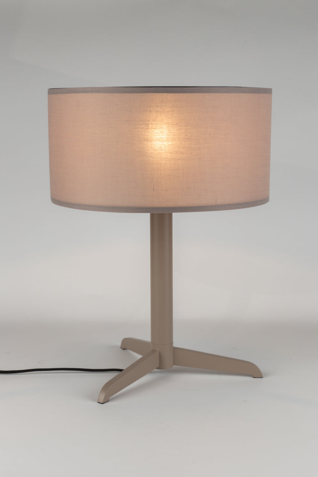 Shelby - Table Lamp - Metal - Taupe/Brown
