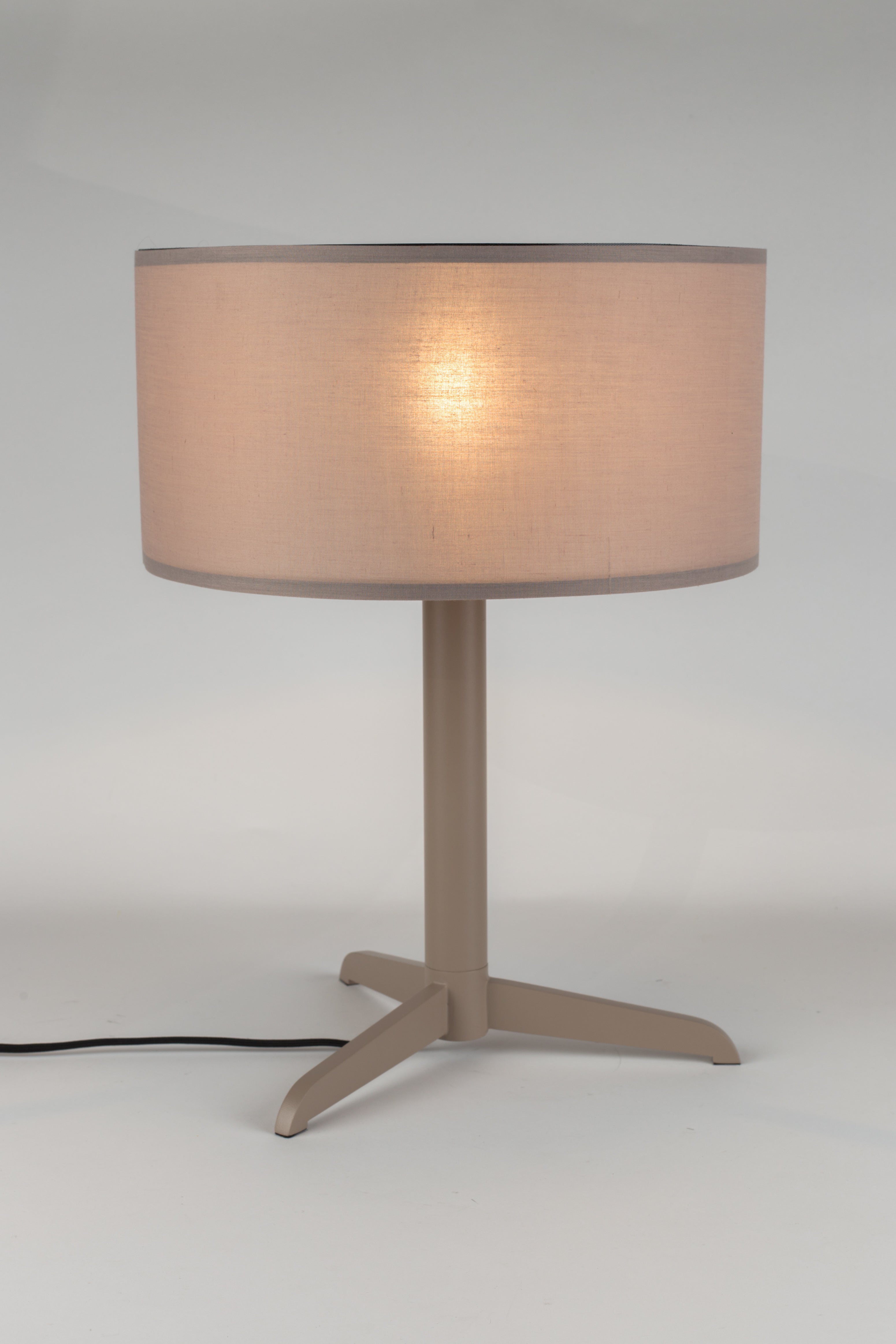Shelby - Table Lamp - Metal - Taupe/Brown
