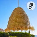 Anafi Big - Lámpara colgante solar - Algas marinas - Beige