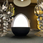 Ovie - Lampe De Table Sans Fil - Acier - Noir