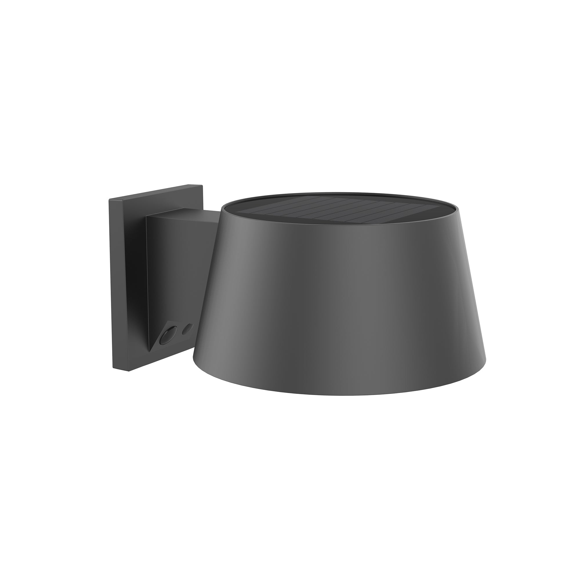 Loopin - Decorative Solar Wall Light - Steel - Black