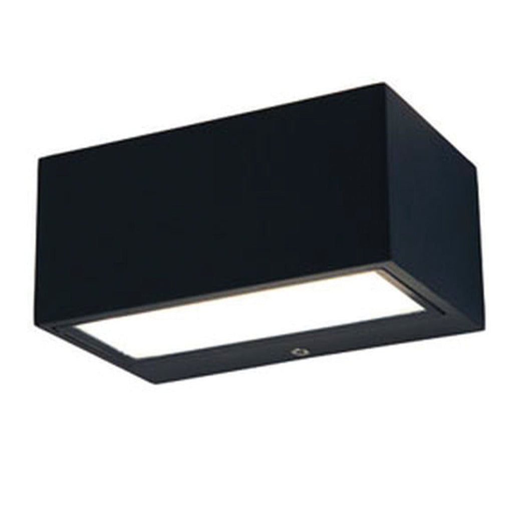 Gemini - Mains Wall Light - Aluminium - Dark Grey