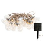 Fantasy Star - Guirlande Solaire - Corde - Beige