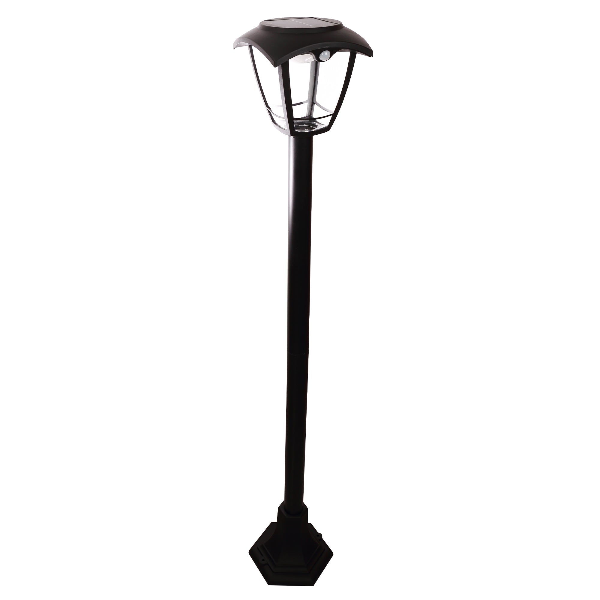 Lumax - Farola solar - Acero - Negro