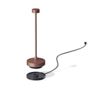 Ruby - Cordless Table Lamp - Steel - Brown