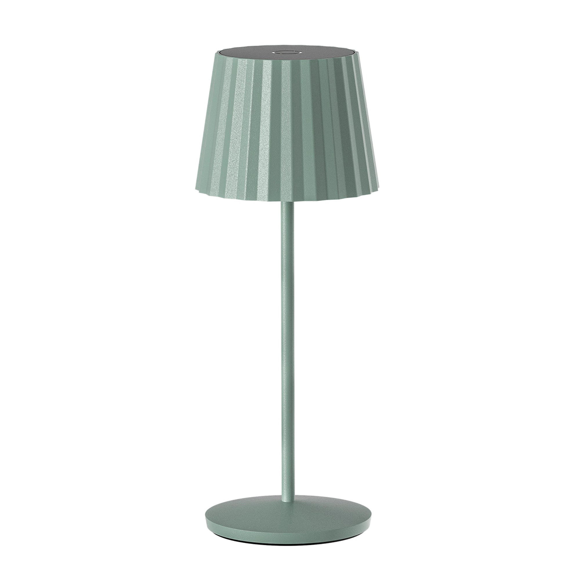 Abby - Wireless Table Lamp - Steel - Green