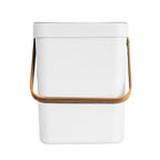 Boden - 5L Tabletop Compost Bin - Recycled Plastic - White