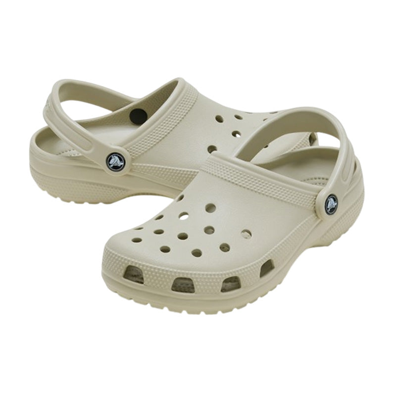 Zuecos Mujer Crocs Classic - Crema