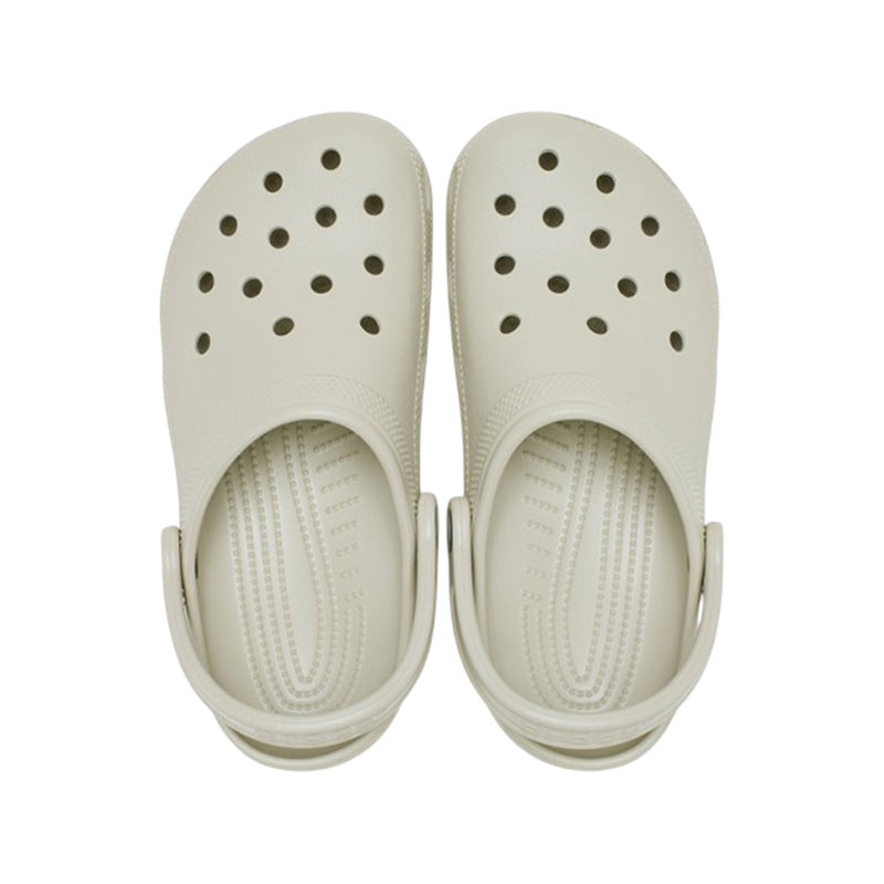 Zuecos Mujer Crocs Classic - Crema