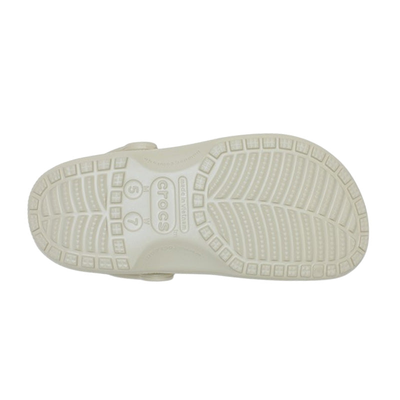 Zuecos Mujer Crocs Classic - Crema